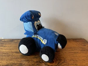 Pillow Pet New Holland Blue Tractor Combine Farming Plush Stuffed RARE - Picture 1 of 10