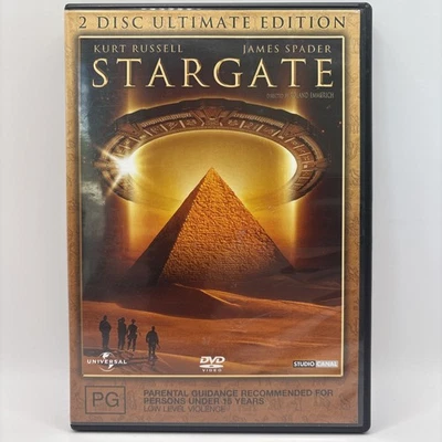 Stargate (Special Edition, DVD, 1994) As New Kurt Russell James Spader Region 4 - Image 1 of 3