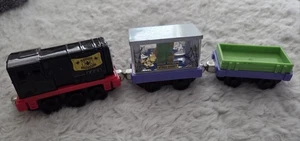Thomas and Friends Take N Play HTF Sodor Spider Museum Exhibit Car Diesel Train - Picture 1 of 3
