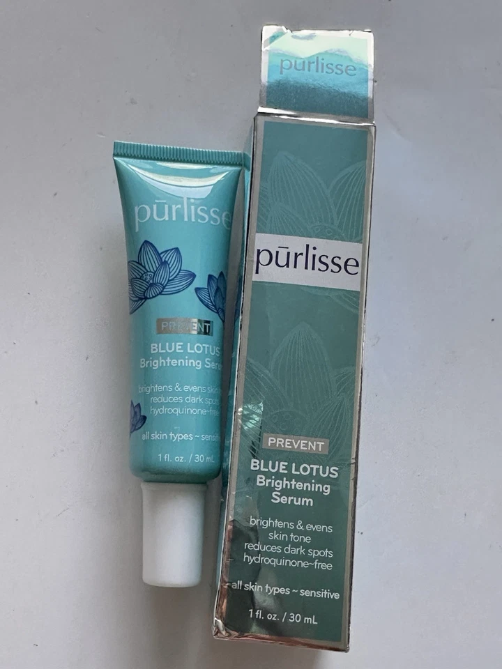Purlisse Blue Lotus Brightening Serum 1oz / 30 Ml