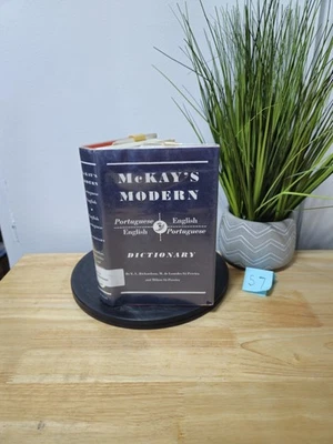 McKay's Modern Portuguese-English Dictionary by Elbert L. Richardson 1943  - Image 1 of 4