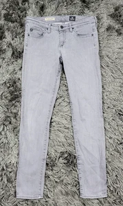 AG Adriano Goldschmied Stevie Ankle Jeans Damen 27R grau schmal gerades Bein USA - Bild 1 von 23