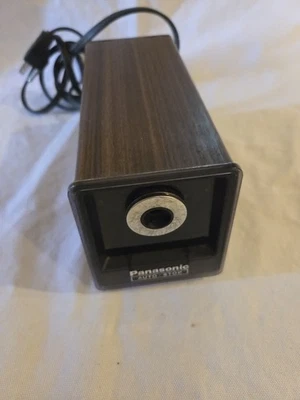 Panasonic Vintage Electric Pencil Sharpener Auto-Stop KP 77S  Tested Works - Image 1 of 4