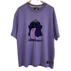 New GRAF&WU BooGhost Cute Ghost 2.0 Purple Graphic T-Shirt XL - Picture 1 of 16