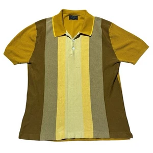 Polo BEAMS Plus Japón Amarillo Mostaza L Grande (Manchas) - Imagen 1 de 7