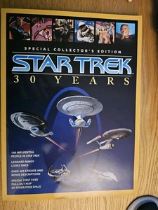 Star Trek 30 Years Special Collector's Edition mit ausziehbarer 24th Century Space Map - Bild 1 von 2