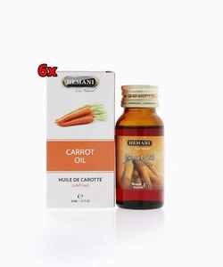 6x Hemani Karottenöl ätherisches Kräuteröl 30 ml 100% natürlich زيت الجزر هيماني - Bild 1 von 1