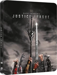 ZACH SNYDER's JUSTICE LEAGUE 4K & Bluray LIMITED EDITION STEELBOOK RARE OOP/OOS - Picture 1 of 6
