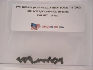 10 Pieces THFC-024 Insert Screw: SR34-505 .. SN-116TX - Picture 1 of 1