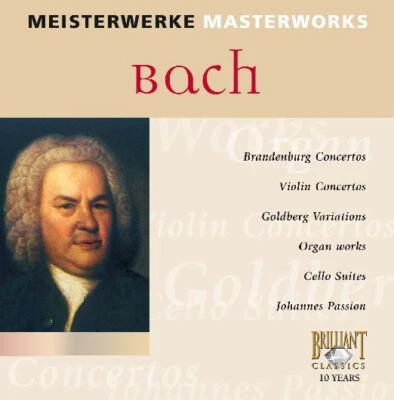 BACH,J.S.: MASTERWORKS 10CD BOXSET NEW SEALED - Image 1 of 2