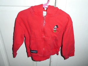 Disneyland Resort Disney Parks Minnie Mouse Hoodie Sweatshirt Girl’s Size XXS - Picture 1 of 7