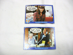 Vintage 1978 Paramount Pictures Mork & Mindy Trading Cards #36 and #47 