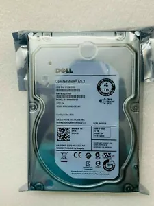 NEW Dell 529FG ST4000NM0023 4TB 7.2K 6G 128MB Cache 3.5" SAS HDD Hard Drive - Picture 1 of 5