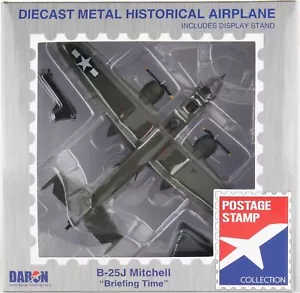 Postage Stamp - 1/100 Scale B-25J Mitchell "Briefing Time" (BBPS5403-5) - Picture 1 of 2