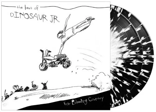 EAR BLEEDING COUNTRY BEST OF DINOSAUR JR New Black and White Splatter Vinyl 2 LP Foto 1 de 1