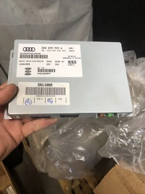 04-05 AUDI ALLROAD SIRIUS RADIO SATÉLITE RECEPTOR MÓDULO DE CONTROL 8E0035593A OEM Foto 1 de 3