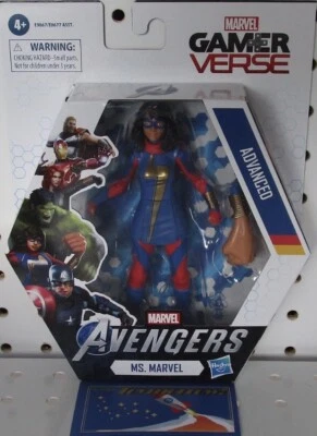 Figura básica Marvel GamerVerse - Ms. Marvel - Avengers 6 pulgadas Foto 1 de 2