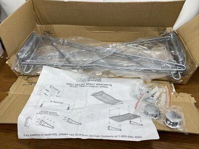 Quantum Gray DWB18GY 2 Wall Mount Brackets An Hardware - Image 1 of 2