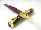 Collectable Old Stock Vintage Maroon Double ended Triumph Nib Fountain Pen