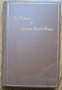 "Die Ethik von George Eliots Werken" von John Combie Brown - 1885" - Bild 1 von 12