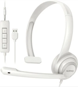 HW02 USB Headset with Microphone Noise Cancelling &in-line Control - Picture 1 of 5