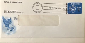 United States Scott # UO 76 Official Wind First Day Cover - Picture 1 of 1