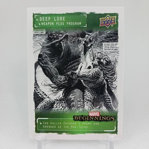 2022 Upper Deck Marvel Beginnings Vol 2 Series 1 - DLWP4 Man-Thing - Bild 1 von 2