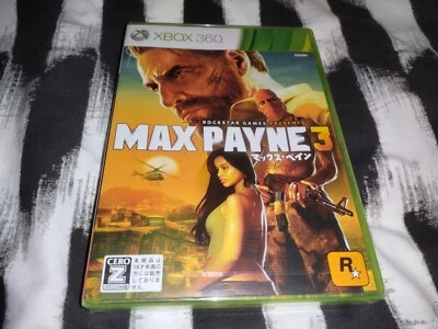 Max Payne 3 Xbox 360 Japanese Version New And Sealed  - Image 1 of 3