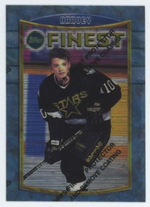 1995-96 Topps Finest Todd Harvey Dallas Stars #47