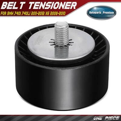 1x Polea loca de correa para BMW 740i 740Li F01 2011-2012 X6 E71 E72 2008 2009 2010 Foto 1 de 4