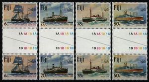 Fiji 1980 - Mi-Nr. 420-423 ** - MNH - pares de pasarelas - barcos / barcos - Imagen 1 de 1