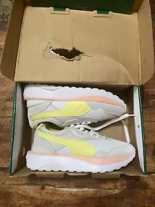 PUMA Cruise Rider Silk Road White-Nimbus Cloud Women’s Size 6 Shoes 375072 03 - Picture 1 of 10