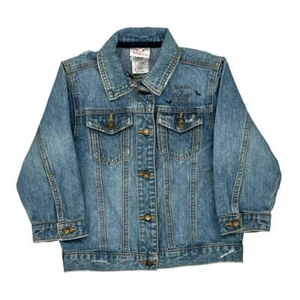 Age 4 Disney Denim Jacket - XS Blue Cotton - Picture 1 of 8