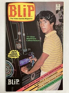 BLIP 1 1983 VIDEO GAME MAGAZINE MARVEL COMIC 1ST SUPER MARIO DONKEY KONG HIGRADE - Picture 1 of 12