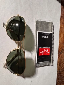 Ray-Ban Sonnenbrille RB 3362 COCKPIT 001 59-14 gold/grün - Bild 1 von 6