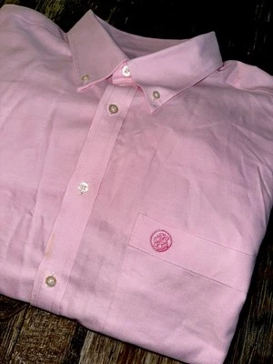 Southern Proper Solid Print 100% Cotton Button Down Shirt XL Long Sleeve - Image 1 of 4