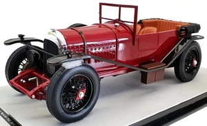 Tecnomodel 1/18 Scale TM18-204D - 1924 Bentley 3.0L Street Version - Dark Red - Picture 1 of 5