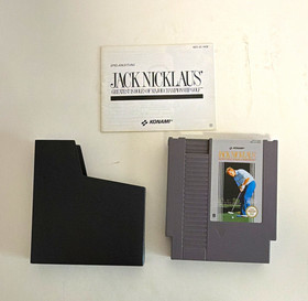 Konami Jack Nicklaus Greatest 18 Holes Spielanleitung Deutsch Nintendo NES