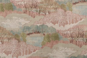 4 Drapes, 2 Pairs Southwest Gathering Sky Scenic Toile Sultry Autumn Colors - Picture 1 of 2