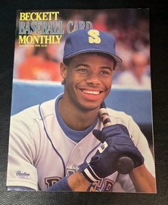1990 Ken Griffey Jr. 1st Cover Beckett Baseball Card Monthly July - Clean - Picture 1 of 2