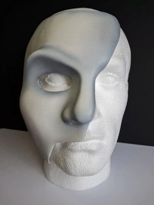 Phantom of the opera German style mask Vacuum Formed - Image 1 of 4