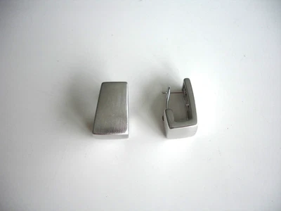 Pierre Lang Ohrringe RH matt Creole - Bild 1 von 2