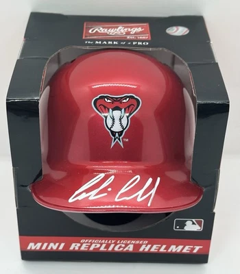 Corbin Carroll Autographed Rawlings Alt Mini Helmet Diamondbacks ! Fanatics - Image 1 of 2