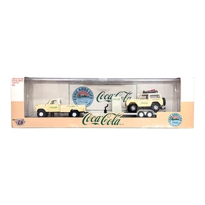 M2 MACHINES 1969 Ford F100 4x4 1966 Bronco Coca-Cola AutoHaulers 56000-TW21 2022 - Picture 1 of 4