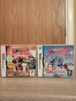 Worms: Open Warfare + Worms: Open Warfare 2 (Nintendo DS, 2006) - Image 1 of 4