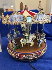 2003 Gold Label “The Carousel” Moving Carousel W/Box Manual - Works Great ! - Picture 1 of 9