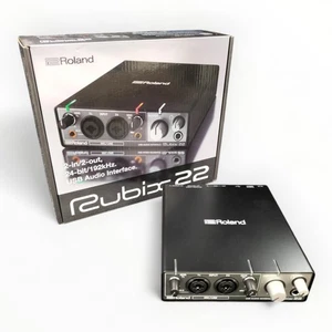 ROLAND RUBIX22 USB Audio Interface Tested & Works 5143 - Picture 1 of 12