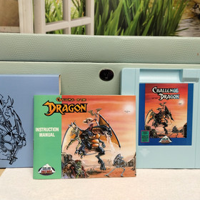 CHALLENGE OF THE DRAGON Nintendo NES Game 1990 Color Dreams + Manual No Box RARE