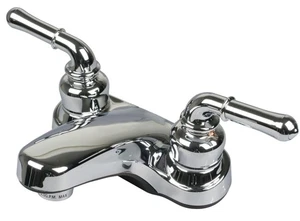 RV/Mobile Home Bathroom Sink Lavatory Faucet, Chrome - Picture 1 of 2