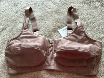 ABC Mastectomy Bra 42DDDD Style 103  Color Cocoa New Tags - Image 1 of 4